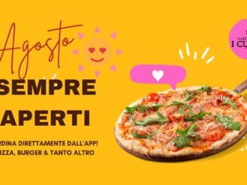 🍕Agosto SEMPRE APERTI 😍