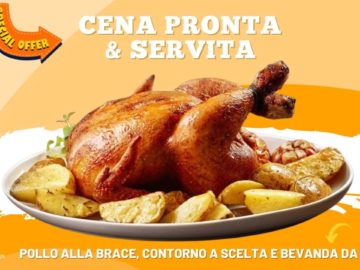 😍Nuova OFFERTA “Cena Pronta e Servita” 🍗