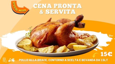 Nuova OFFERTA “Cena Pronta e Servita”