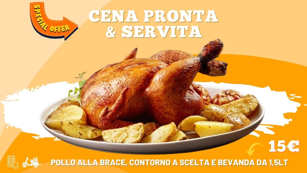 Nuova OFFERTA “Cena Pronta e Servita”