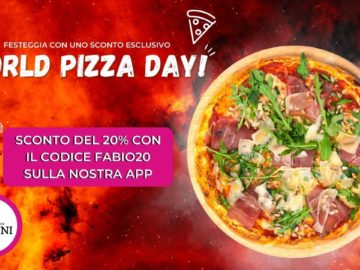 Festeggia la Giornata Internazionale della Pizza con uno sconto del 20%