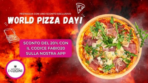 Festeggia la Giornata Internazionale della Pizza con uno sconto del 20%