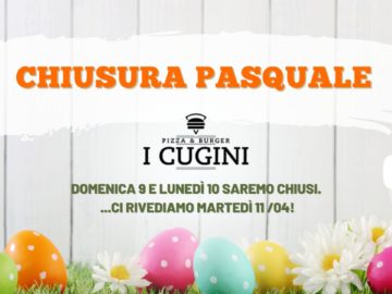 📣 Avviso Chiusura Pasquale 📣